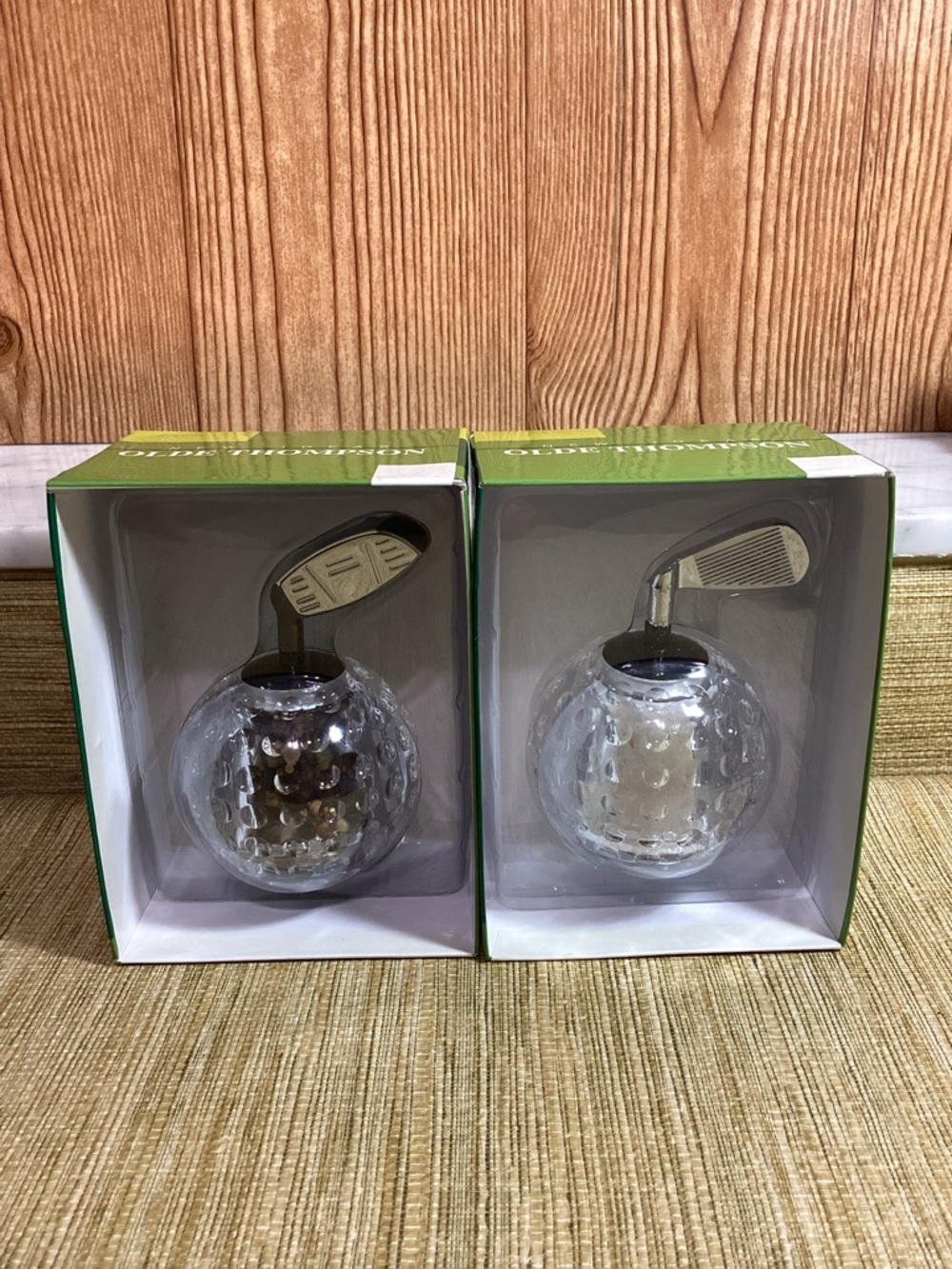 New Olde Thompson Salt & Pepper Mills Golf Clubs